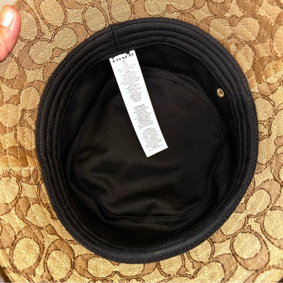 Coach Signature Jacquard Bucket Hat - Picture 3 of 5
